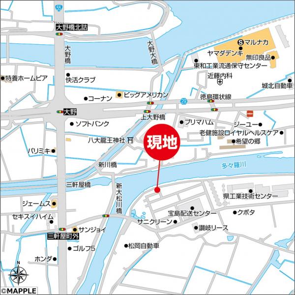 新築戸建 徳島市雑賀町西開 JR牟岐線文化の森駅 2,980万円