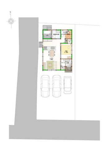 新築戸建 徳島市南田宮４丁目 JR徳島線佐古駅 3,698万円