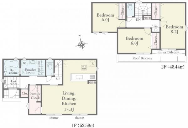 新築戸建 徳島市末広４丁目 JR牟岐線阿波富田駅 3,090万円