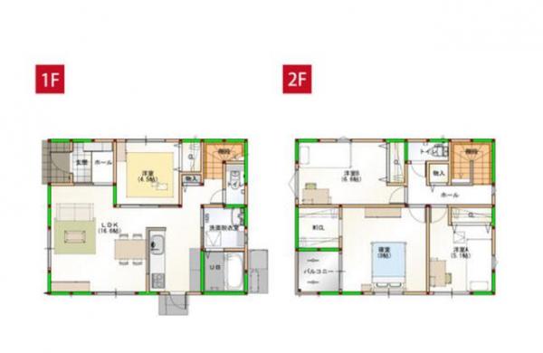 新築戸建 徳島市国府町西高輪 JR徳島線府中駅 2,198万円