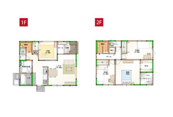 新築戸建 阿南市羽ノ浦町古庄二輛車 JR牟岐線羽ノ浦駅 2,298万円