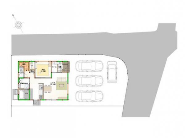 新築戸建 阿南市羽ノ浦町古庄二輛車 JR牟岐線羽ノ浦駅 2,298万円
