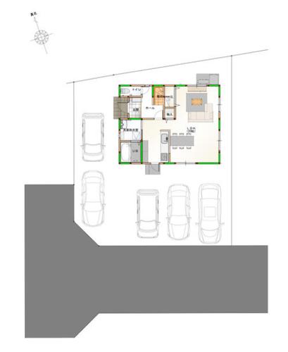新築戸建 阿南市上中町中原 JR牟岐線羽ノ浦駅 2,498万円