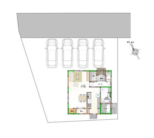 新築戸建 板野郡北島町鯛浜字向 JR高徳線吉成駅 2,798万円