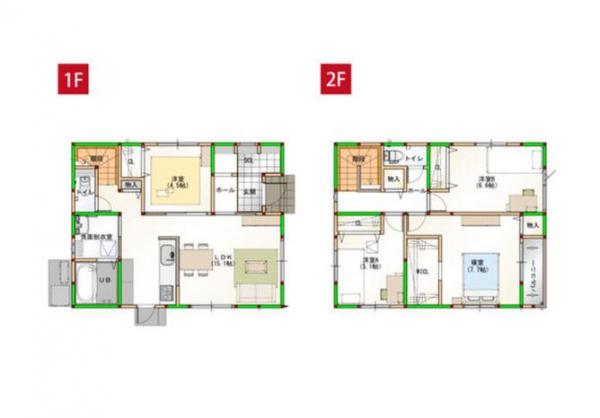 新築戸建 板野郡藍住町住吉字乾 JR高徳線勝瑞駅 2,498万円
