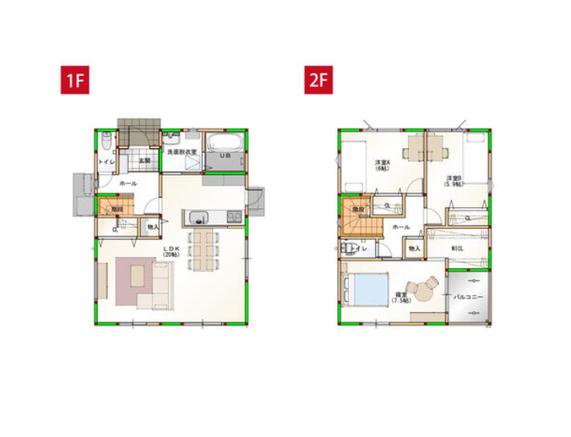新築戸建 阿南市羽ノ浦町中庄池ノ上 JR牟岐線羽ノ浦駅 2,898万円