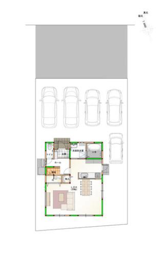 新築戸建 阿南市羽ノ浦町中庄池ノ上 JR牟岐線羽ノ浦駅 2,898万円
