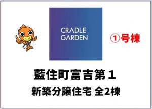 新築戸建 板野郡藍住町富吉字地神6番1、7、8 JR高徳線阿波川端駅 25800000