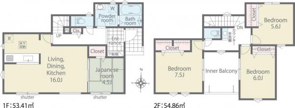 新築戸建 徳島市大原町壱町地 JR牟岐線中田駅 2,520万円