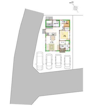 新築戸建 徳島市上吉野町１丁目 JR徳島線徳島駅 3,198万円