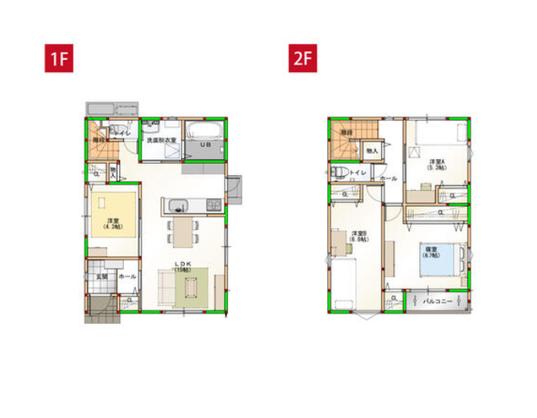 新築戸建 板野郡藍住町東中富字龍池傍示 JR高徳線板野駅 2,298万円