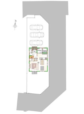 新築戸建 徳島市国府町中 JR徳島線府中駅 2,598万円