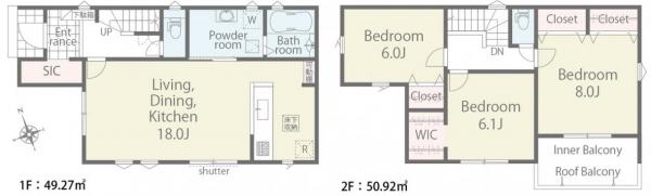 新築戸建 板野郡藍住町乙瀬字青木 JR高徳線阿波川端駅 2,380万円
