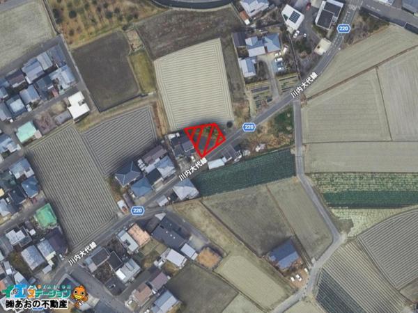 土地 徳島市川内町竹須賀 JR高徳線吉成駅 860万円