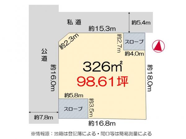 土地 徳島市一宮町片山 JR徳島線府中駅 450万円