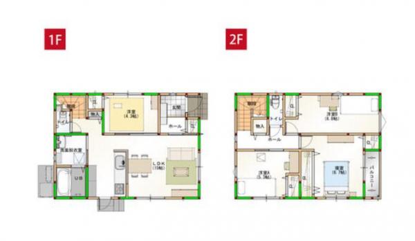 新築戸建 板野郡北島町中村字御供田 JR高徳線勝瑞駅 2,398万円