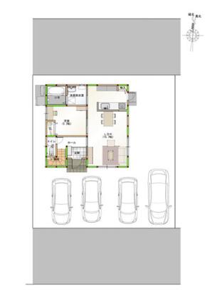 新築戸建 吉野川市鴨島町鴨島 JR徳島線鴨島駅 2,378万円