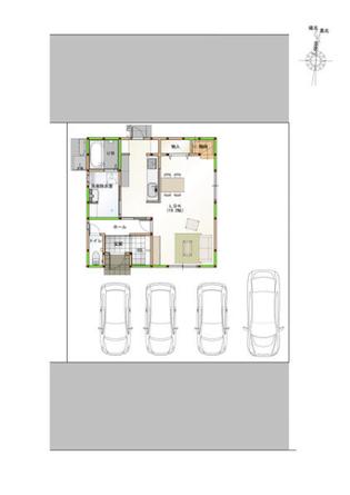 新築戸建 吉野川市鴨島町鴨島 JR徳島線鴨島駅 2,378万円