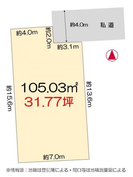 土地 徳島市八万町大坪 JR牟岐線文化の森駅 390万円