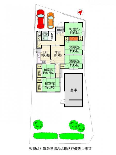 中古戸建 小松島市大林町字金島 JR牟岐線阿波赤石駅 190万円