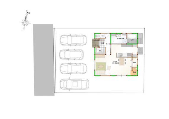 新築戸建 徳島市南佐古七番町 JR徳島線蔵本駅 3,198万円