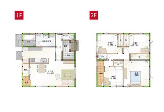 新築戸建 板野郡藍住町勝瑞字幸島 JR高徳線勝瑞駅 2,498万円