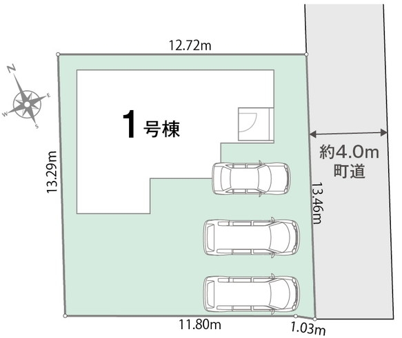 新築戸建 板野郡藍住町勝瑞字西勝地 JR高徳線勝瑞駅 2,640万円