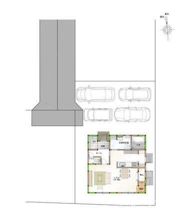 新築戸建 徳島市八万町大坪 JR牟岐線文化の森駅 2,698万円