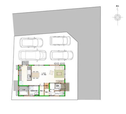 新築戸建 徳島市住吉６丁目 JR牟岐線阿波富田駅 2,398万円