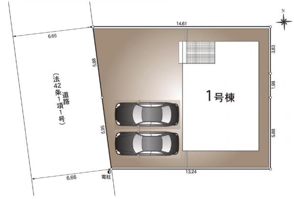 新築戸建 板野郡藍住町住吉字藤ノ木 JR高徳線勝瑞駅 2,680万円