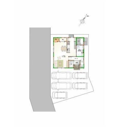 新築戸建 徳島市名東町２丁目 JR徳島線鮎喰駅 2,598万円