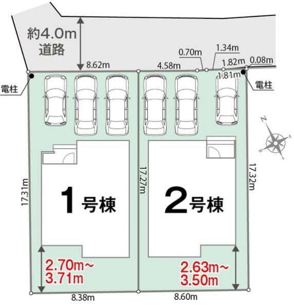 新築戸建 板野郡北島町中村字上地 JR高徳線勝瑞駅 2,860万円