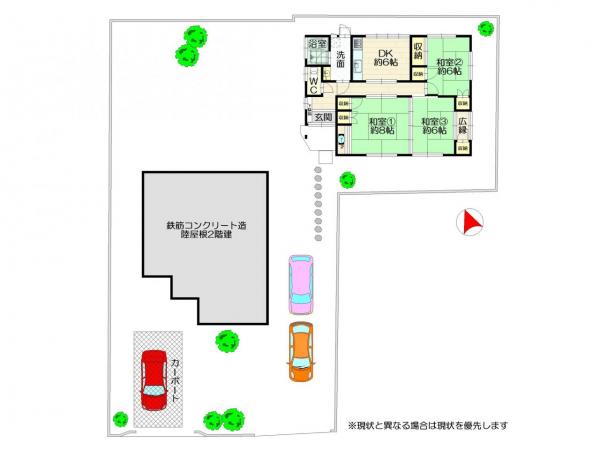 中古戸建 小松島市立江町字柳ノ内 JR牟岐線立江駅 498万円