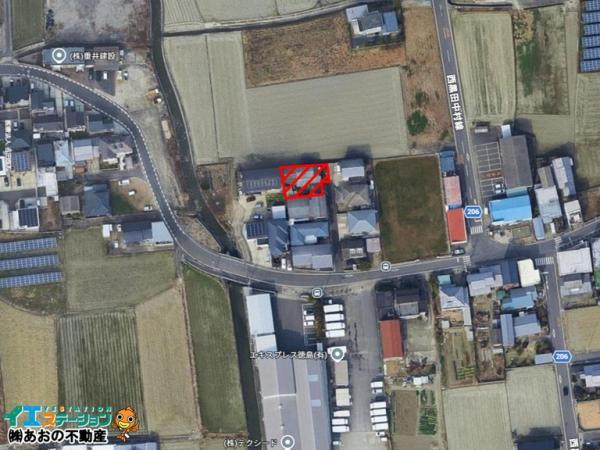土地 徳島市国府町日開 JR徳島線府中駅 700万円