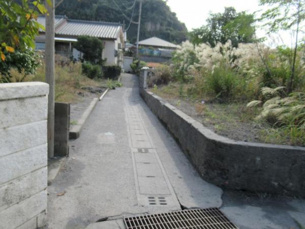 垂水市海潟　売地 現地土地写真 