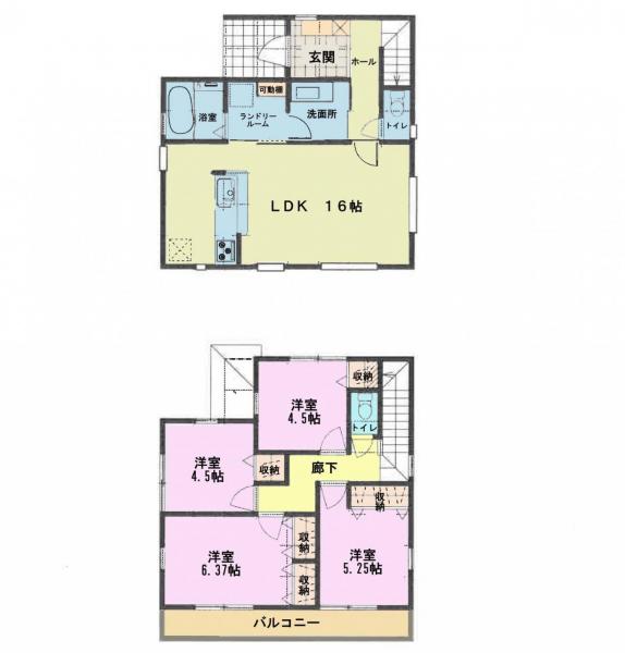 新築戸建 佐倉市井野1353-2の一部 京成本線志津駅 2,980万円