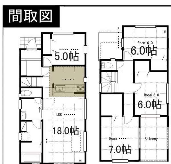 新築戸建 佐倉市井野1353-2の一部 京成本線志津駅 3,580万円