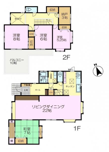 中古戸建 佐倉市大崎台４丁目26-19 JR総武本線佐倉駅 2,180万円
