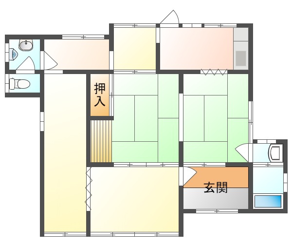 中古戸建 津山市八出 因美線津山駅 170万円