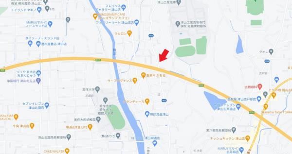 土地 津山市沼475-2 JR姫新線津山駅 1,000万円