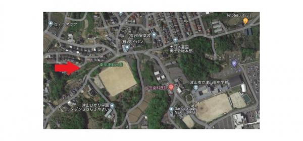 土地 津山市野介代1472-12 JR姫新線東津山駅 428万円