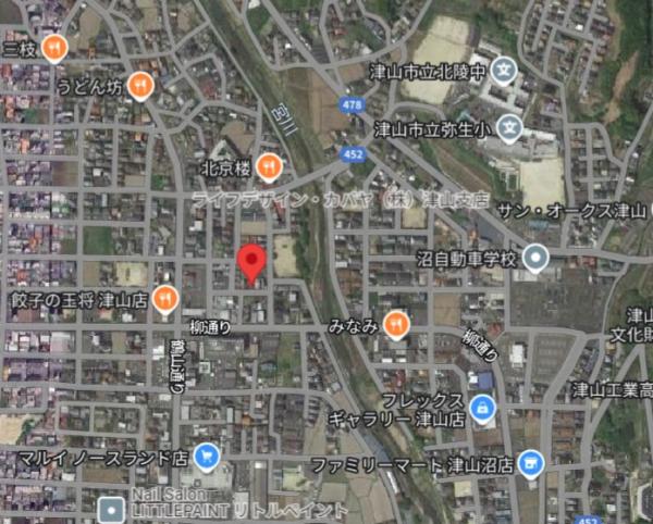 上河原　戸建 現地案内図 