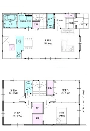 新築戸建 岡山市北区一宮628-3 吉備線備前一宮駅 3,498万円