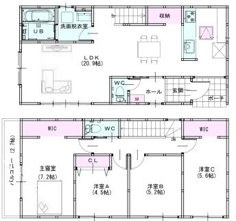 新築戸建 岡山市北区一宮628-3 吉備線備前一宮駅 2,898万円