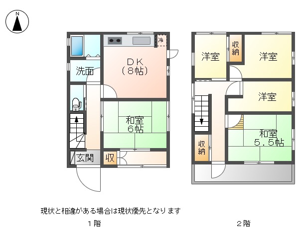 中古戸建 津山市加茂町宇野941-5 JR因美線美作加茂駅 750万円