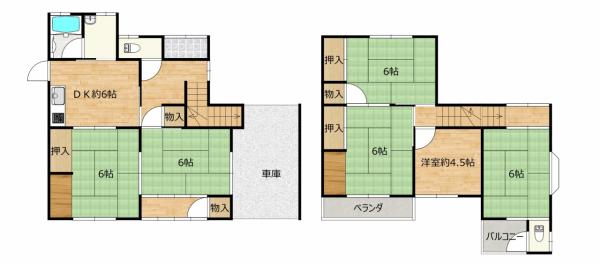 中古戸建 倉敷市神田２丁目10-39 水島臨海鉄道栄駅 1,699万円