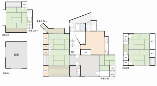 中古戸建 津山市高尾455-1 JR津山線佐良山駅 500万円
