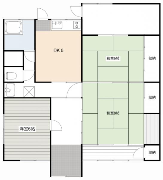 中古戸建 美作市土居1033-1 JR姫新線美作土居駅 390万円