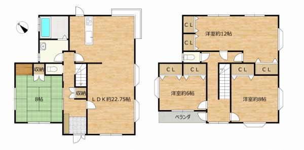 中古戸建 美作市位田113-79 JR姫新線林野駅 1,349万円
