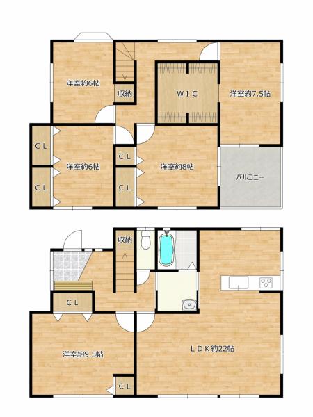 中古戸建 岡山市北区津高1507-170 JR津山線法界院駅 2,149万円